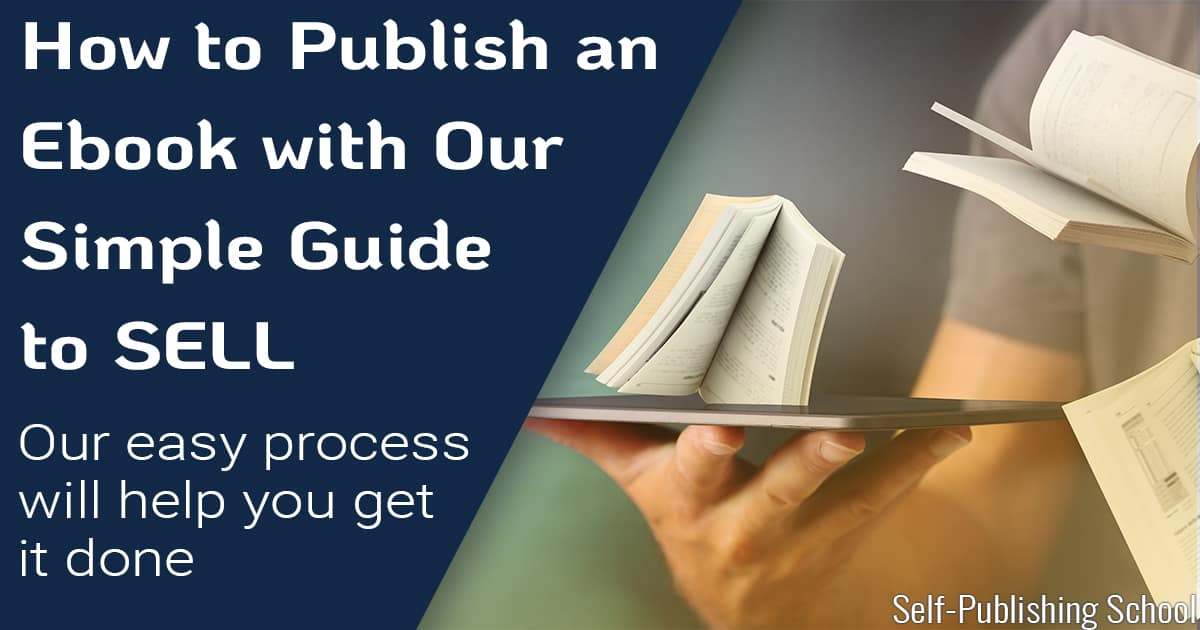 how to publish an ebook