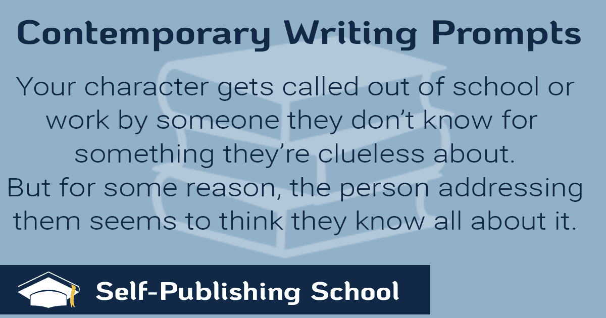 contemporary writing prompt